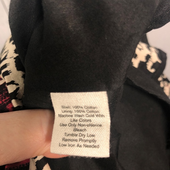 Kimchi Blue Multicolor Lined Mini Skirt Sz 4 EUC - Picture 8 of 8